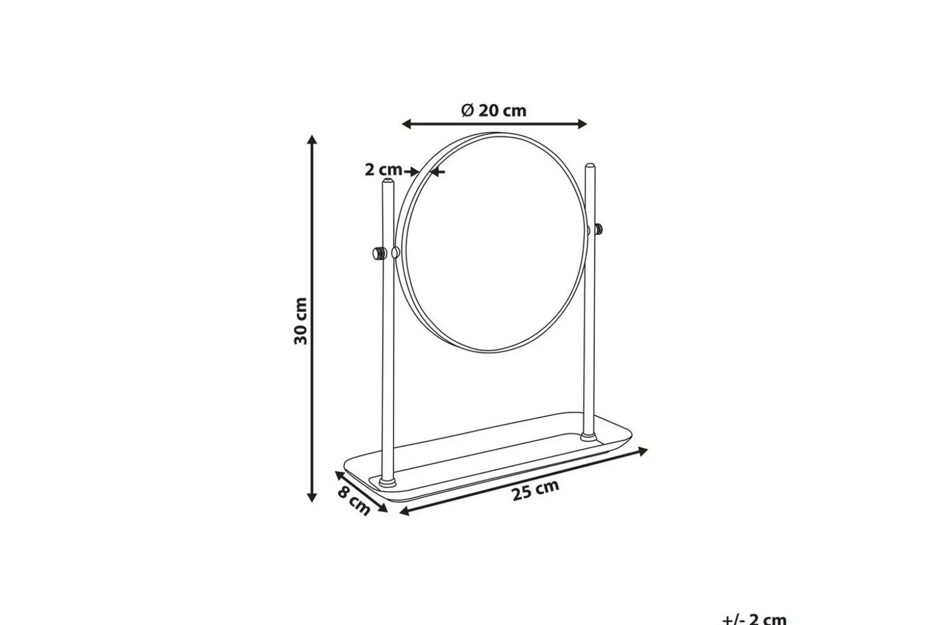 Sminkspegel Finistere