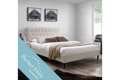 Säng Emilia Med Madrass Harmony Duo 160x200 cm