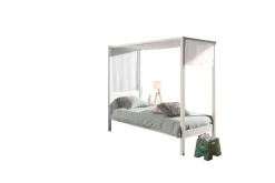 Säng med textil Pino Canopy