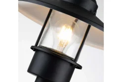 Sockellampa Elstead Lighting Klampenborg Svart
