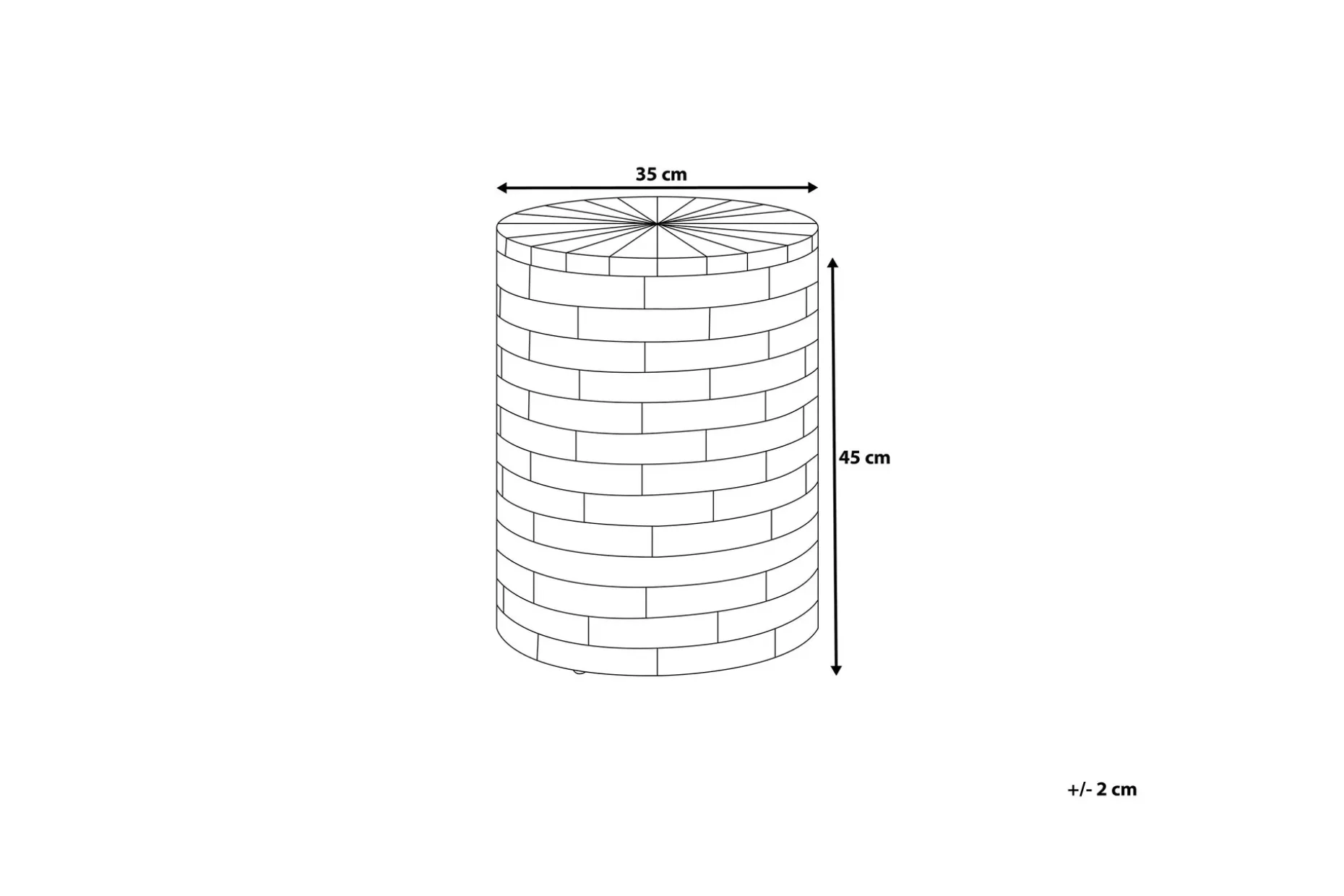 Soffbord Brant 35 cm