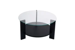 Soffbord Clara 75 cm med Glasskiva