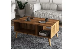 Soffbord Elrasmo Soffbord 90x54x90 cm Brun