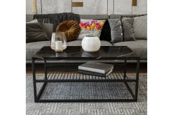 Soffbord Emlak Soffbord 95 cm Svart