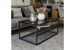 Soffbord Emlak Soffbord 95 cm Svart