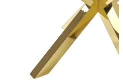 Soffbord genomskinlig/guld STARLIGHT