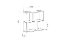 Soffbord Homemania Silkesvart