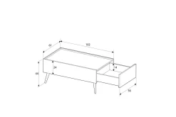 Soffbord Masao Ek