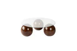 Soffbord Nordure Sibas Soffbord 85 cm Brun