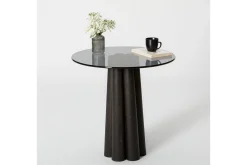 Soffbord Novera Mörkgrå / Svart
