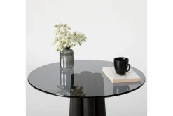 Soffbord Novera Mörkgrå / Svart