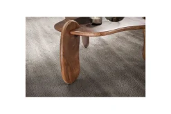 Soffbord Wohnling Massivt trä mango 78 cm organisk optik modern