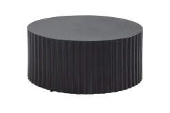Soffbord Wohnling Rund 67 cm Metallremsor Optik Modern Look
