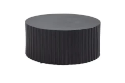 Soffbord Wohnling Rund 67 cm Metallremsor Optik Modern Look