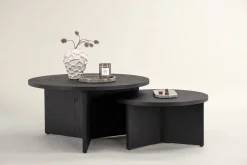 Soffbordset Saltö 2st Runda 85 cm/65 cm