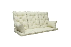 Soffdyna med ryggstöd Maxi Hög Rygg med Sidokuddar Beige