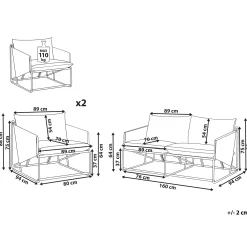 Soffgrupp utomhus 4-Sits Ponte