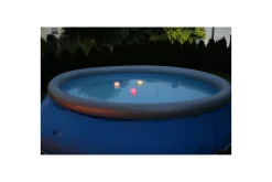 Solcellsbelysning Planet Pool Klot Flytande RGB 3 st