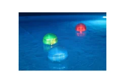 Solcellsbelysning Planet Pool Klot Flytande RGB 3 st
