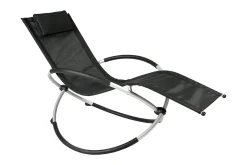 Solstol FUN 145x77x86cm hopfällbar färg: silver