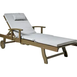 Solstol utomhus med Dyna Amantea Premium II Akaciaträ