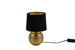 Sophia Bordslampa E14 svart/ guld