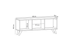 Springhill Tv-bänk 120 cm