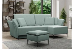 Staffin 3-sits Hörnbäddsoffa Light green/Green/Mint