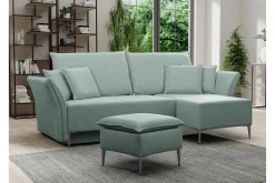 Staffin 3-sits Hörnbäddsoffa Light green/Green/Mint