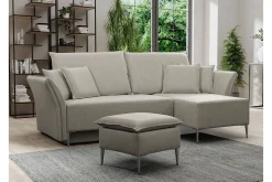 Staffin 3-sits Hörnbäddsoffa beige
