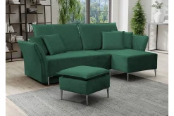 Staffin 3-sits Hörnbäddsoffa Green