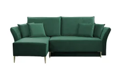 Staffin 3-sits Hörnbäddsoffa Dark green