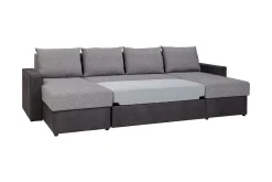 Staffin 4-sits Hörnbäddsoffa Ljusgrå