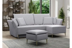 Staffin 3-sits Hörnbäddsoffa Ljusgrå