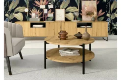 Staffin Soffbord Black