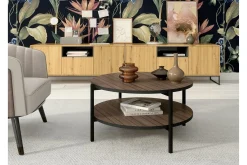 Staffin Soffbord Black