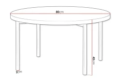 Staffin Soffbord Black