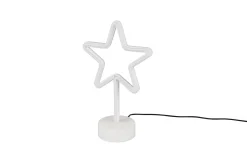 Star LED bordslampa vit