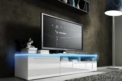 Stockend TV-Bänk 150 cm