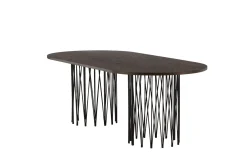 Stone Matbord 220x100x74 cm Oval