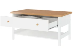Storys Soffbord 110 cm med Förvaring Låda + Hylla