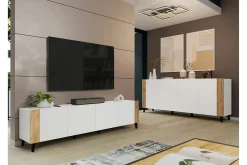 Strontian Highboard Scandinavian Choice White
