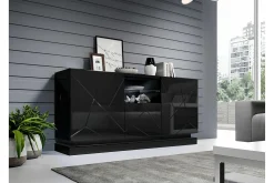 Strontian Highboard Scandinavian Choice Black