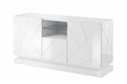 Strontian Highboard Scandinavian Choice White