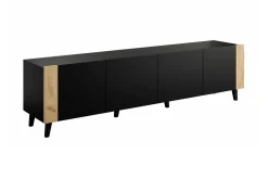 Strontian Tv-skåp 201 cm Scandinavian Choice Black