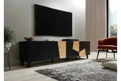 Strontian Tv-skåp 201 cm Scandinavian Choice Black