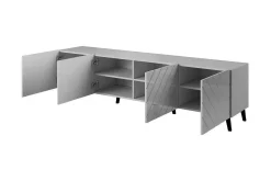 Strontian Tv-skåp 200 cm Scandinavian Choice Black
