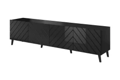 Strontian Tv-skåp 200 cm Scandinavian Choice Black