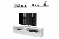 Summerville Möbelset För Vardagsrum White
