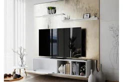 Summerville Möbelset För Vardagsrum White